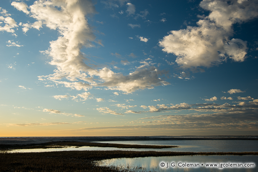 Farewell Housatonic (Mouth of the Housatonic River at Long Island Sound, Milford Point, Milford, Connecticut)