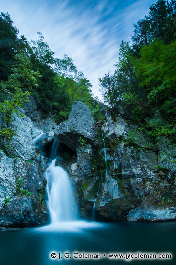 Bash Bish Twilight (Bash Bish Falls, Mount Washington, MA)