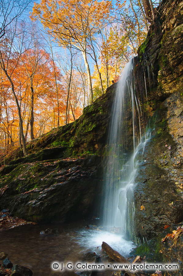 The Falls of Blackledge (Blackledge Falls Park, Glastonbury, CT)