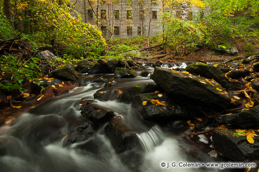 Cotton Hollow Echoes (Roaring Brook at Cotton Hollow Preserve, Glastonbury, Connecticut)