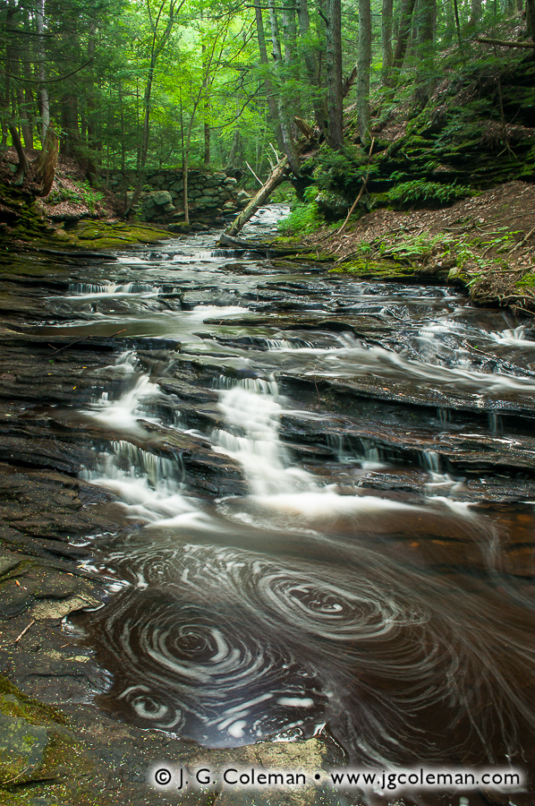 Grayville Riverscape (Grayville Falls, Hebron, Connecticut)