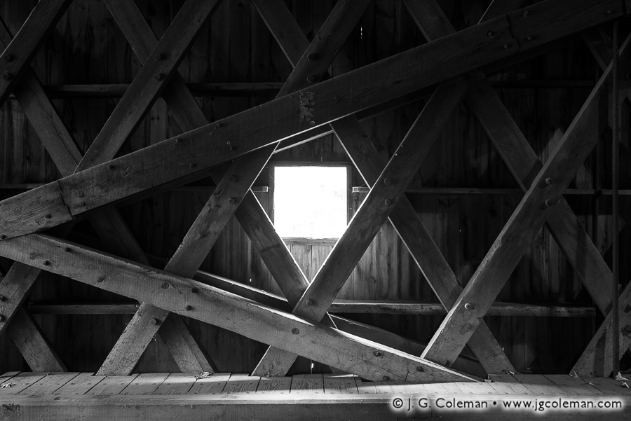 "Bull’s Lattice" (Bull's Bridge, Kent, Connecticut)