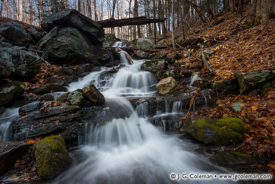 Seeking the Cove (Seasonal Brook near Jackson Cove, Oxford, Connecticut)