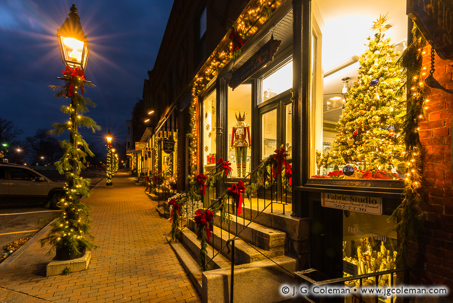 Holiday Season in the Litchfield Hills (Litchfield Town Green, Litchfield, Connecticut)