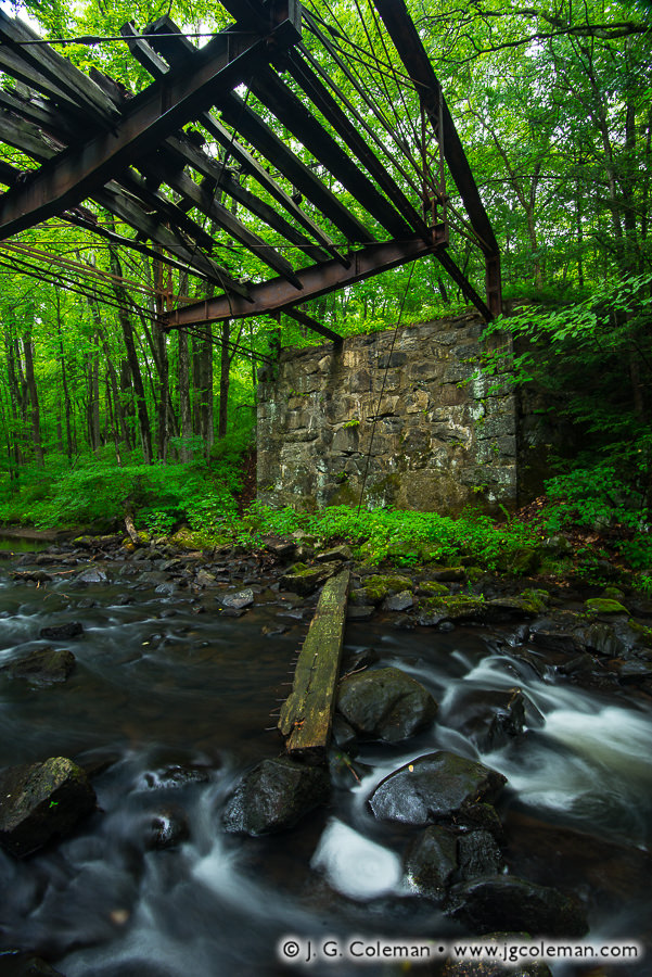Sheffield Revenant (Old Sheffield Street Iron Bridge, Mattatuck State Forest, Waterbury, Connecticut, USA)