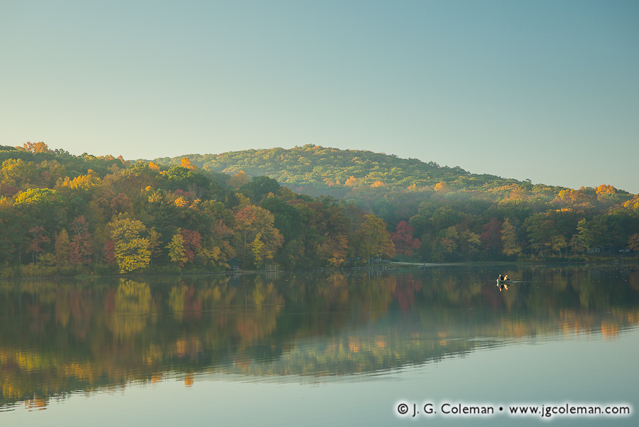 They Who Dwell in Reflections (Mount Tom Pond, Mount Tom State Park, Litchfield, Connecticut)