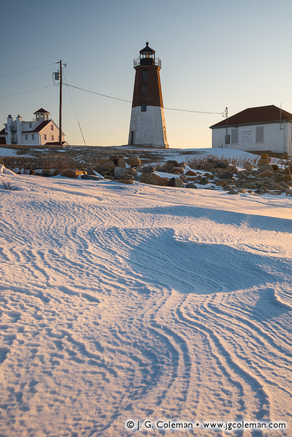 Point Judith Wintertide (Point Judith Lighthouse, Narragansett, Rhode Island)