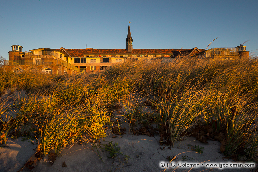 Dunes and Echoes (Old Seaside Sanatorium at Seaside State Park, Waterford, Connecticut)