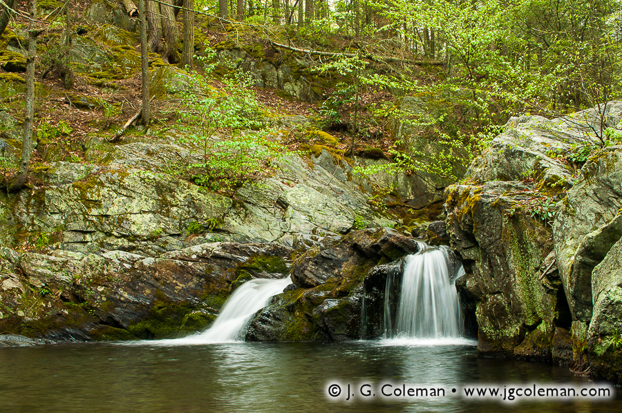 The Pride of Old Woodbridge (Sperry Falls on Sargent River, Sperry Park, Woodbridge, CT)